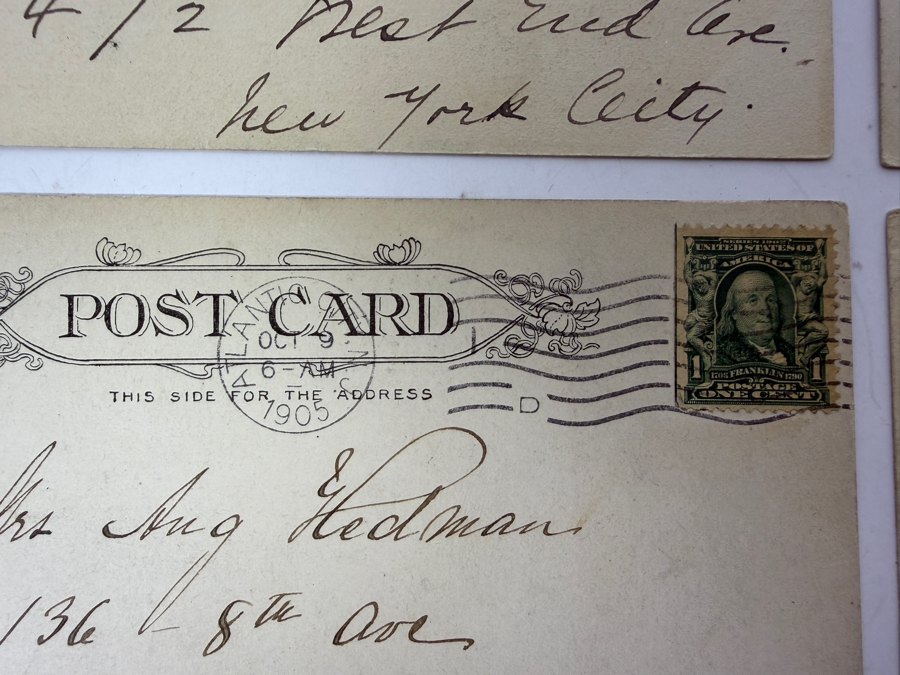 (4) Antique 1904/1905 Beach Boardwalk Atlantic City / Ocean Grove NJ Postcards [Photo 10]