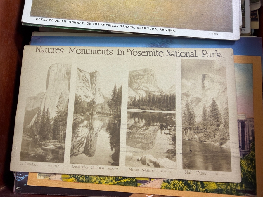 Box Filled with Antique / Vintage Postcards - See Photos [Photo 6]