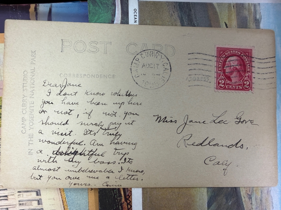 Box Filled with Antique / Vintage Postcards - See Photos [Photo 8]