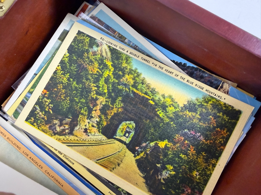 Box Filled with Antique / Vintage Postcards - See Photos [Photo 11]