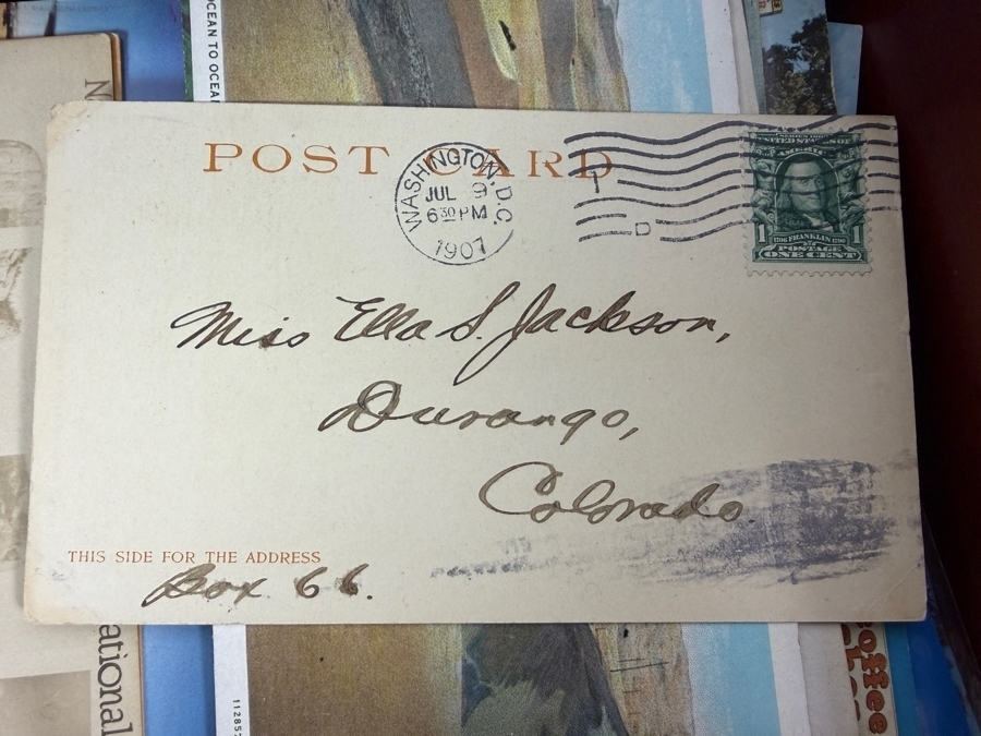 Box Filled with Antique / Vintage Postcards - See Photos [Photo 5]