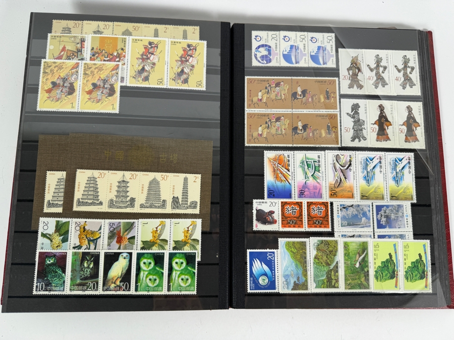 Collection of Mint Chinese Postage Stamps - See Photos for Sampling [Photo 11]
