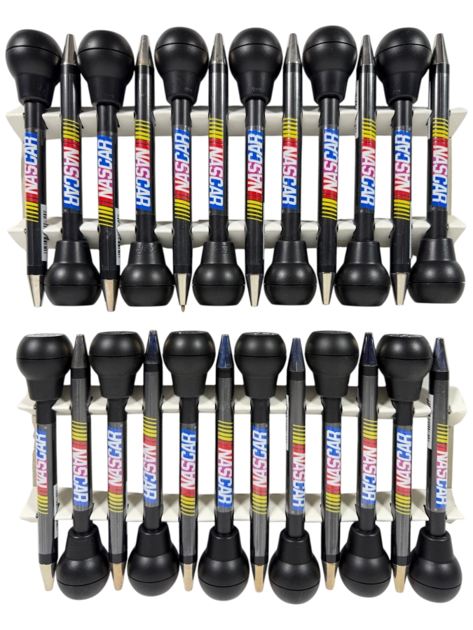 (24) New Old Stock NASCAR Gear Shift Pens from BIC