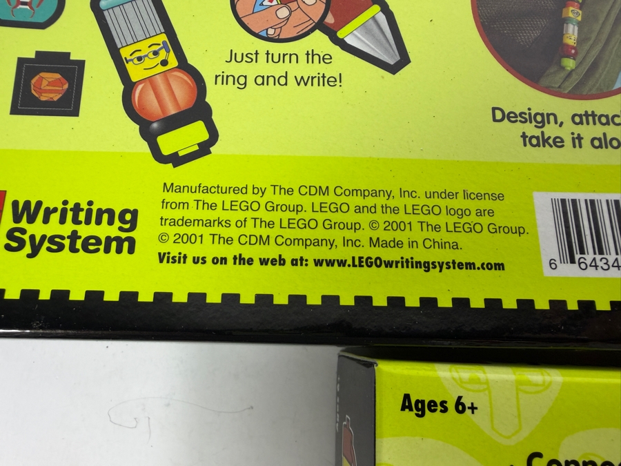 (3) New Old Stock LEGO Life on Mars Pen Packs by The CDM Company 2001 [Photo 4]