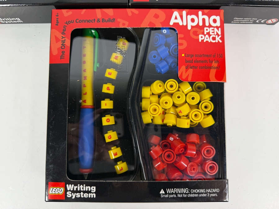 (3) New Old Stock LEGO Alpha Pen Packs by The CDM Company 2000 [Photo 2]