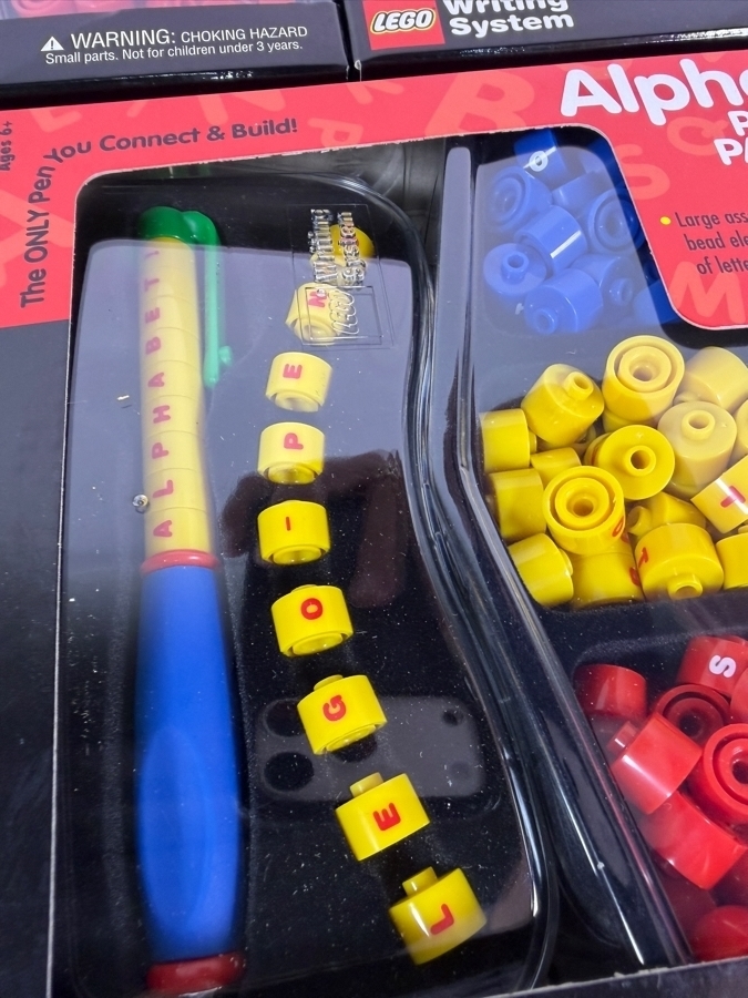 (3) New Old Stock LEGO Alpha Pen Packs by The CDM Company 2000 [Photo 3]
