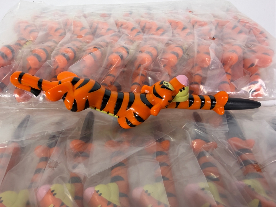 Collection of (20) New Old Stock Rare Disney Winnie the Pooh Tigger Bic Pens [Photo 2]