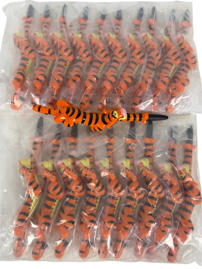 Collection of (20) New Old Stock Rare Disney Winnie the Pooh Tigger Bic Pens