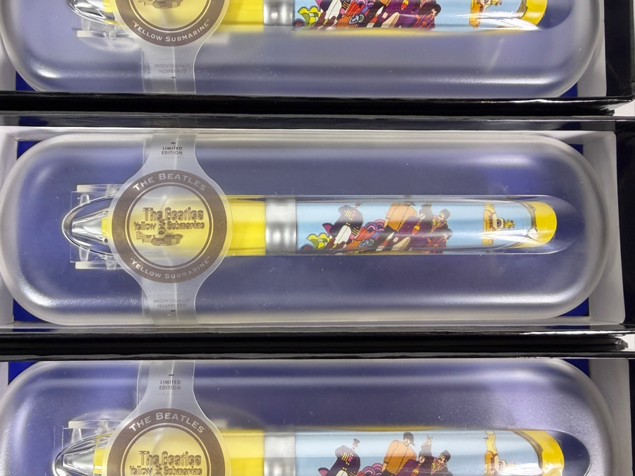 (8) New Old Stock The Beatles Yellow Submarine Limited Edition Individually Numbered Collectible Memorabilia Pod Pens By The CDM Company Lot 1 of 2 [Photo 3]