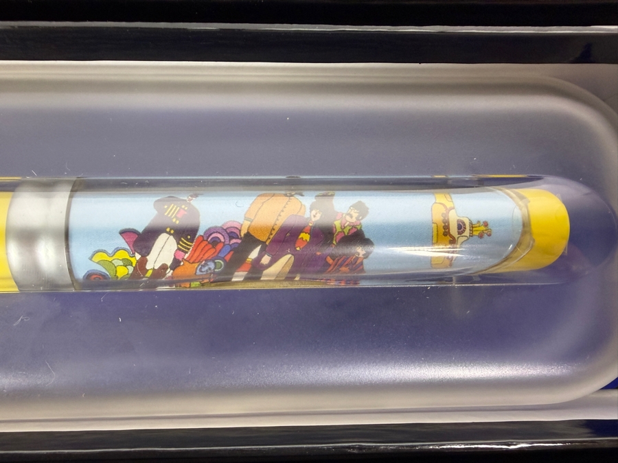 (8) New Old Stock The Beatles Yellow Submarine Limited Edition Individually Numbered Collectible Memorabilia Pod Pens By The CDM Company Lot 1 of 2 [Photo 5]