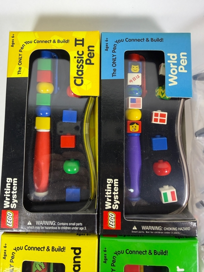 New Old Stock Lot of LEGO Writing System Pens, LEGO Bionicle Pens, Elvis Presley Limited Edition Pod Pens and Disney Winnie the Pooh Tigger Bic Pens [Photo 7]