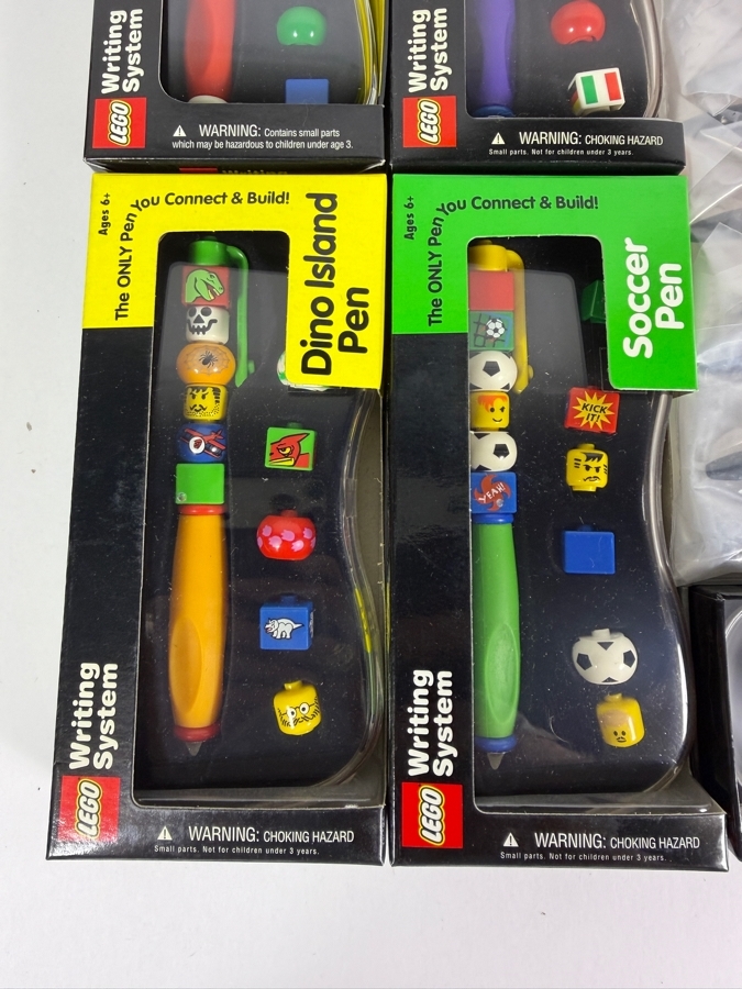 New Old Stock Lot of LEGO Writing System Pens, LEGO Bionicle Pens, Elvis Presley Limited Edition Pod Pens and Disney Winnie the Pooh Tigger Bic Pens [Photo 6]