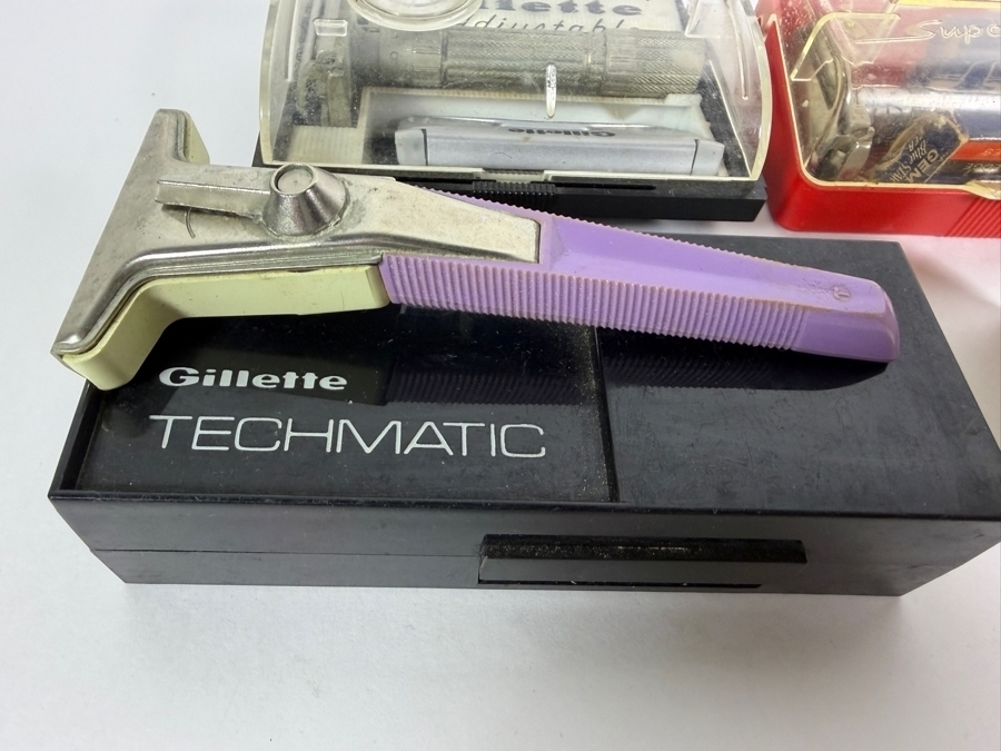 Collection of (4) Vintage Gillette Razors [Photo 5]