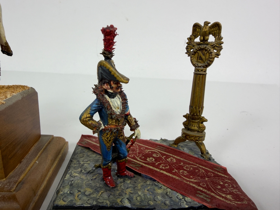 (4) Hand-painted Military Figures Models [Photo 2]