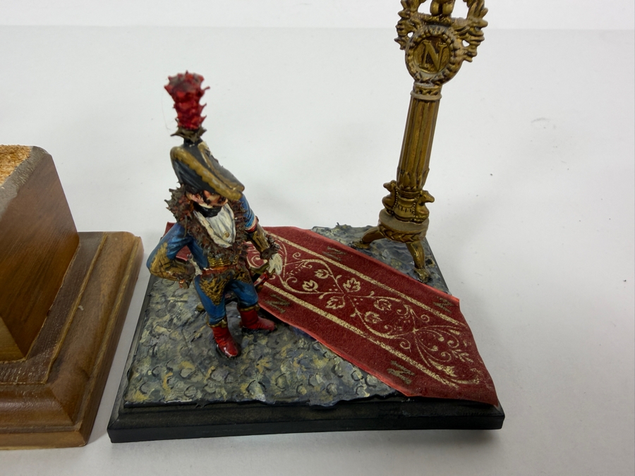 (4) Hand-painted Military Figures Models [Photo 4]