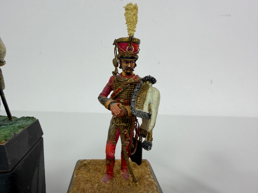 (4) Hand-painted Military Figures Models [Photo 6]