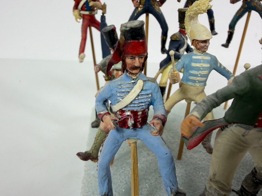 Collection of Hand-painted Metal Military Figures [Photo 6]