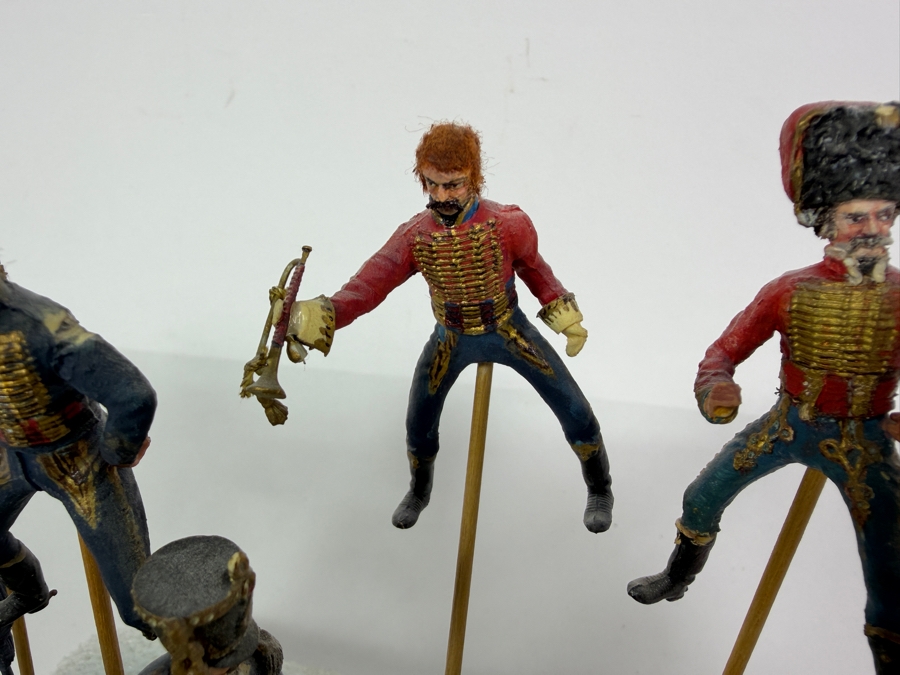 Collection of Hand-painted Metal Military Figures [Photo 13]