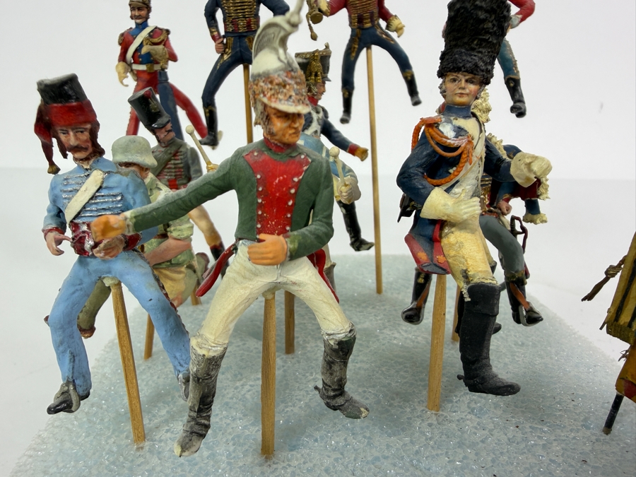Collection of Hand-painted Metal Military Figures [Photo 4]