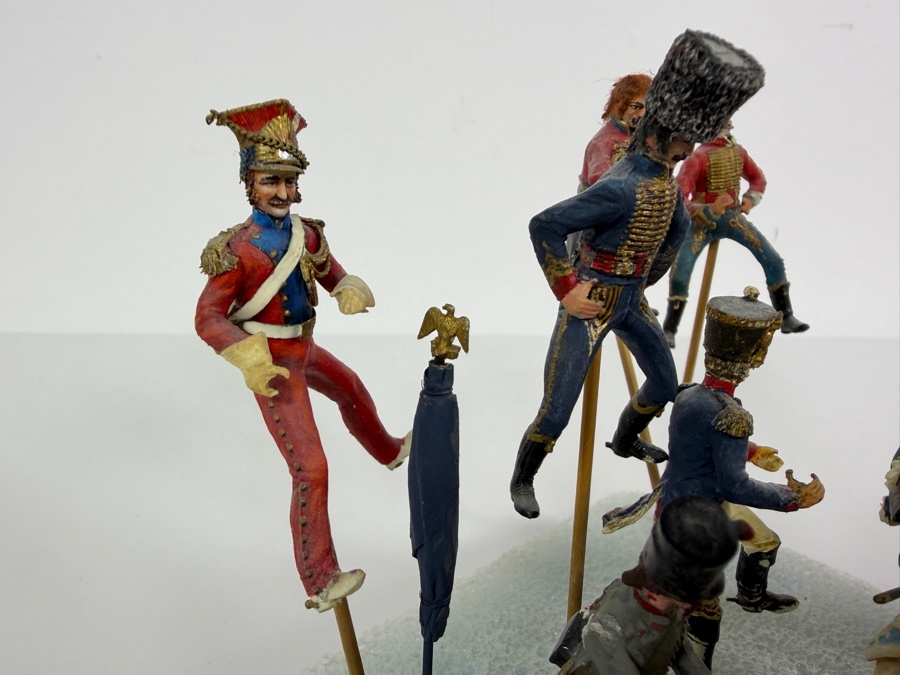 Collection of Hand-painted Metal Military Figures [Photo 11]