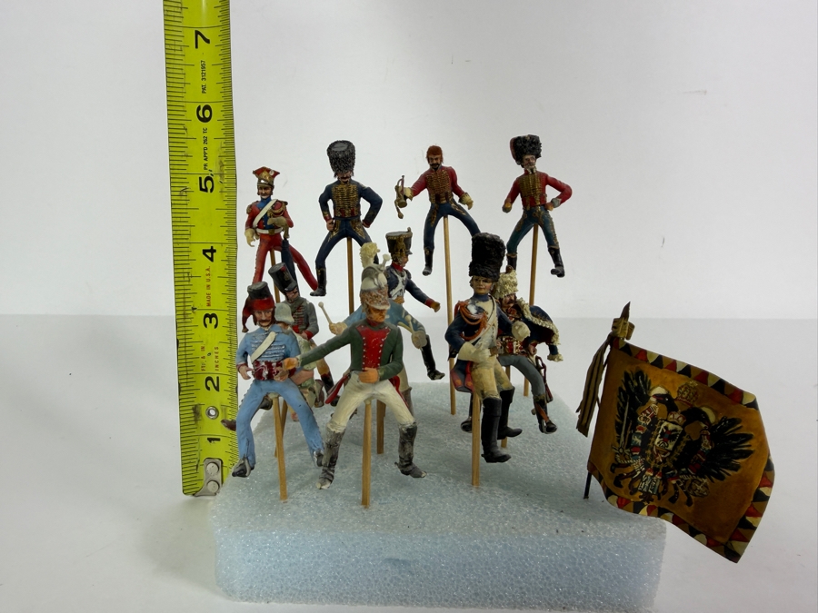 Collection of Hand-painted Metal Military Figures [Photo 17]