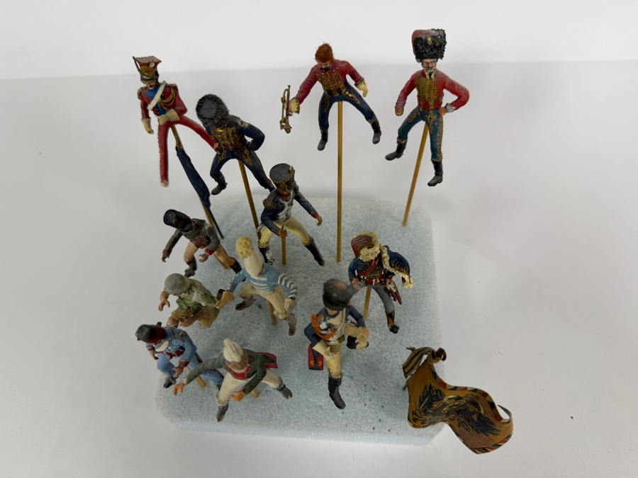Collection of Hand-painted Metal Military Figures [Photo 16]