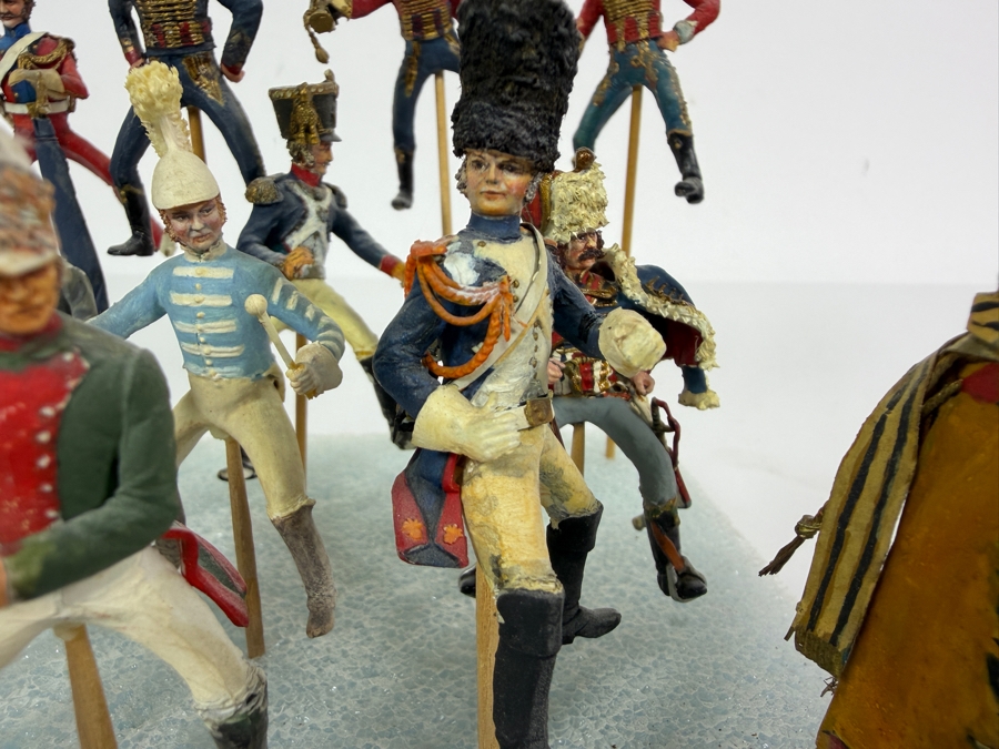 Collection of Hand-painted Metal Military Figures [Photo 5]