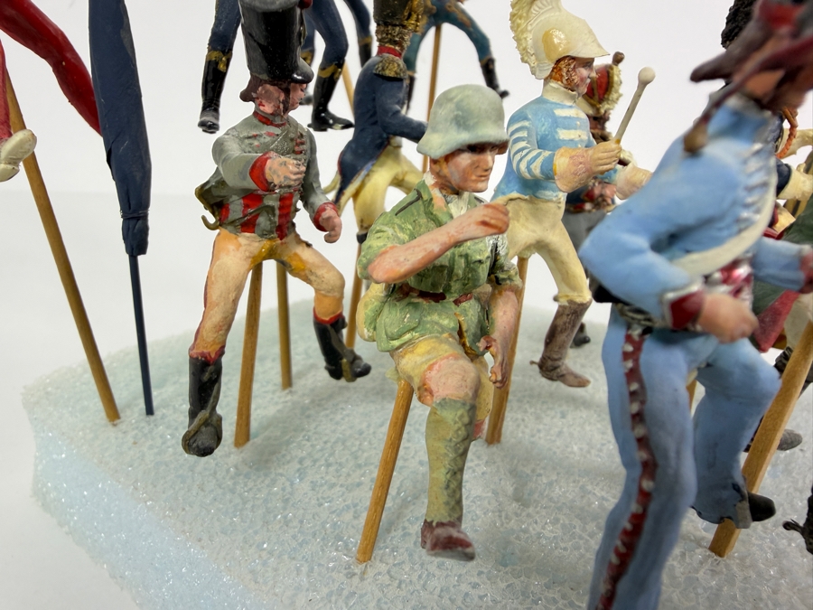 Collection of Hand-painted Metal Military Figures [Photo 9]
