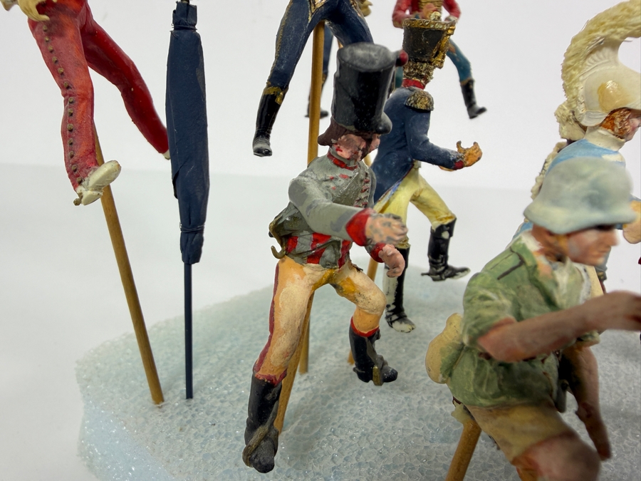 Collection of Hand-painted Metal Military Figures [Photo 10]