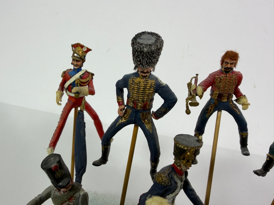 Collection of Hand-painted Metal Military Figures [Photo 14]