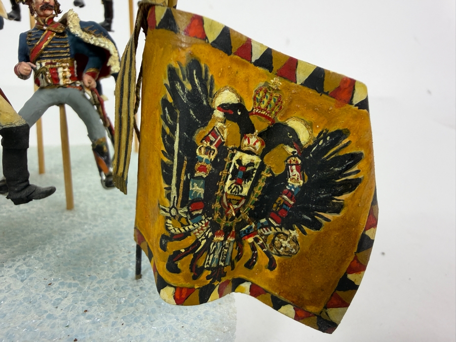Collection of Hand-painted Metal Military Figures [Photo 3]