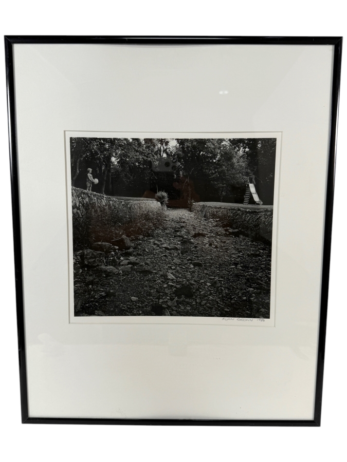 Alan Brown Photograph Dated 1988 11 X 10 Framed [Photo 2]