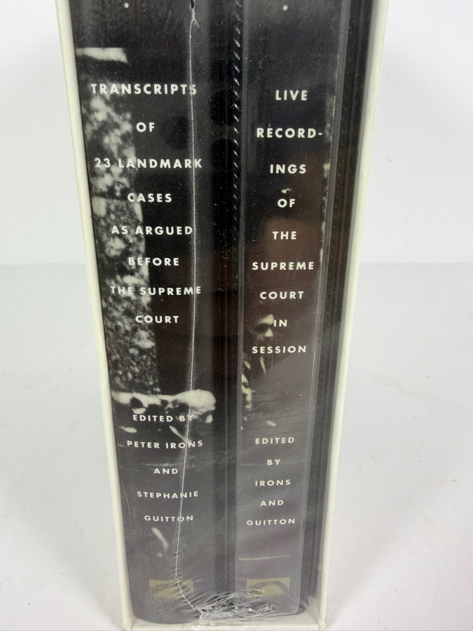 Factory Sealed May It Please the Court 1993 Book and Audio Tape Set Edited by Peter Irons and Stephanie Guitton [Photo 4]