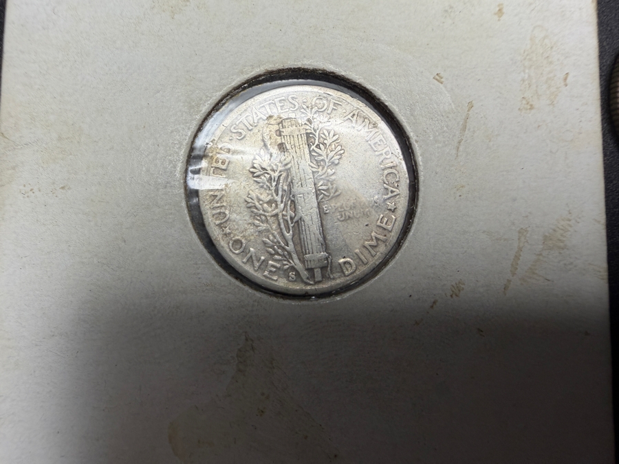 (9) US Silver Roosevelt Dimes and (2) US Silver Mercury Dimes [Photo 7]