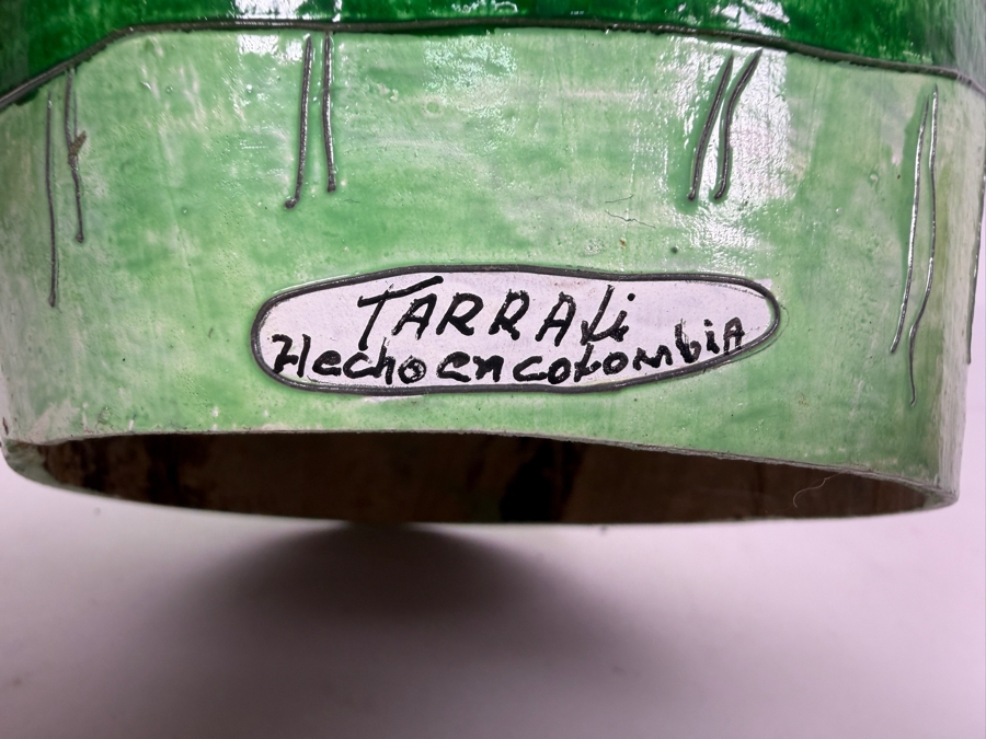 Columbian Handmade Decorative Gourd Art by Tarrali 11.5'H [Photo 6]
