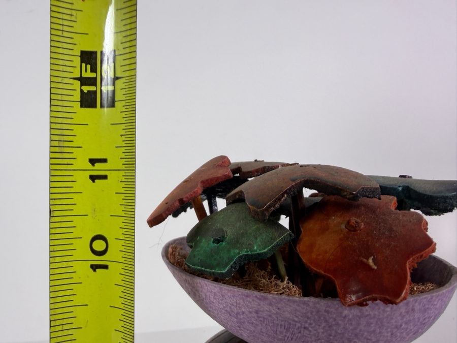 Columbian Handmade Decorative Gourd Art by Tarrali 11.5'H [Photo 9]