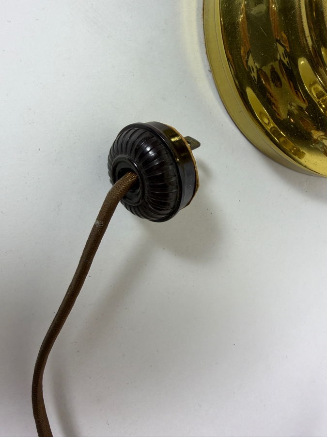 Electrified Victorian Kerosene Student Desk Lamp 21.5H [Photo 6]