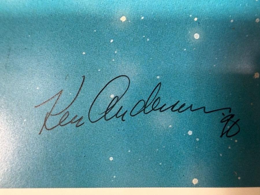 Signed Ken Anderson Vintage Peter Pan Poster Originally Sold at the Animation Gallery in Disney-MGM Studios 24 X 36 [Photo 5]