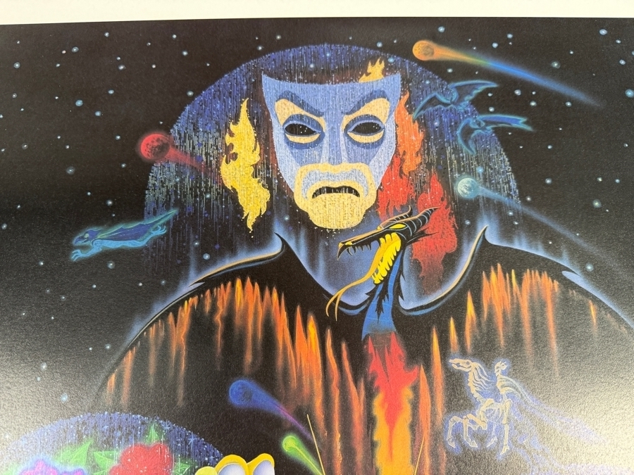 Signed Charles Boyer Limited Edition Lithograph 'Fantasmic!' Numbered 32 of 1,000 20 X 30 [Photo 9]