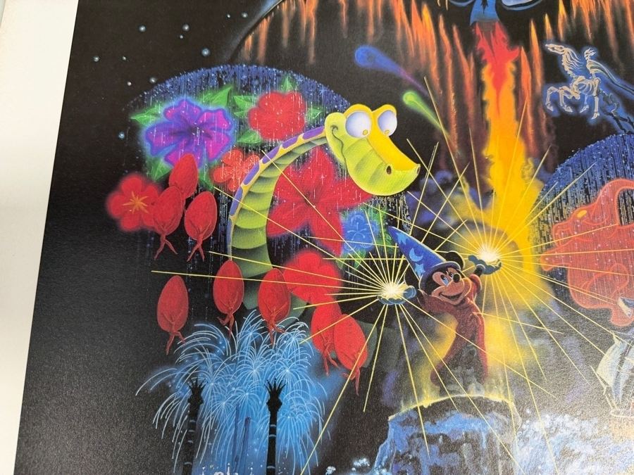 Signed Charles Boyer Limited Edition Lithograph 'Fantasmic!' Numbered 32 of 1,000 20 X 30 [Photo 8]