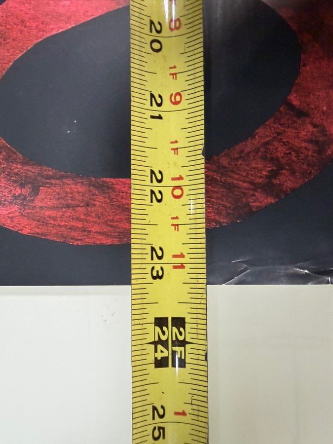 Original German Opera Poster Othello Giuseppe Verdi Anhaltisches Theater Dessau Regie Johannes Felsenstein 25 X 34.5 Estimate $200 [Photo 5]