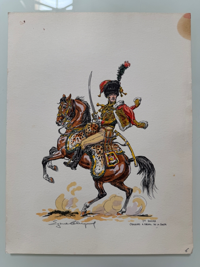 Eugene Leliepvre (1908-2013, French) Hand-signed Print 10 X 12.5 [Photo 5]