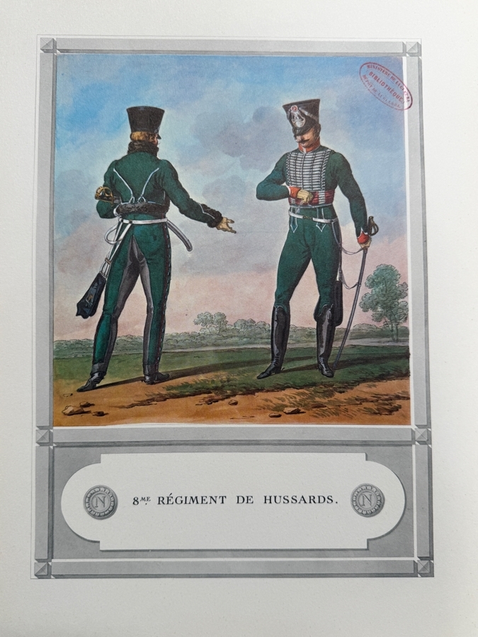Seventh Series Portfolio from 'La Grande Armée de 1812' by Carle Vernet Collection Curated by Raoul and Jean Brunon Based in Marseille Color Plates of Napoleon's Army [Photo 12]