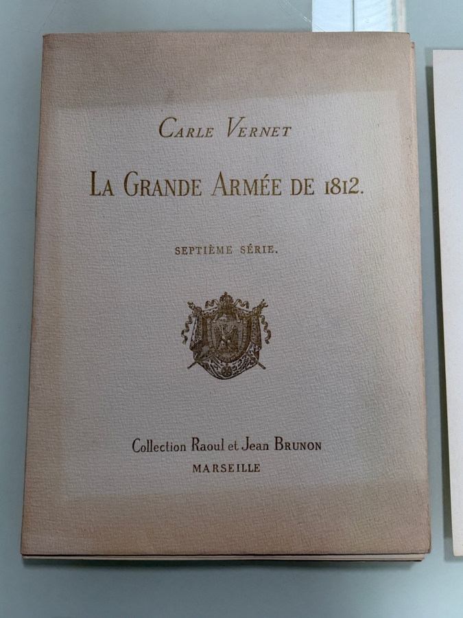 Seventh Series Portfolio from 'La Grande Armée de 1812' by Carle Vernet Collection Curated by Raoul and Jean Brunon Based in Marseille Color Plates of Napoleon's Army [Photo 4]