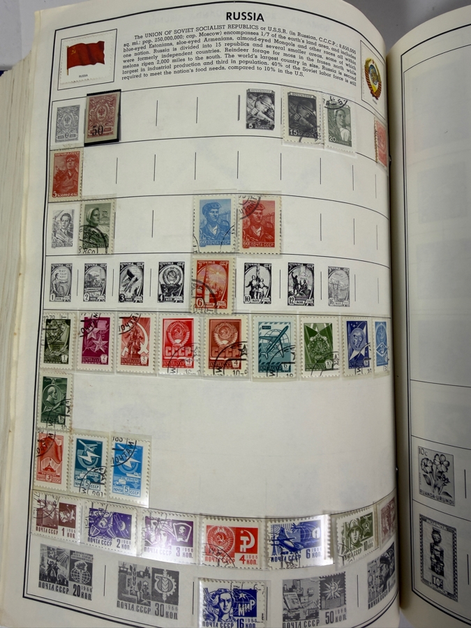 Ambassador Album For Stamps of the World - See Photos for Sampling [Photo 13]
