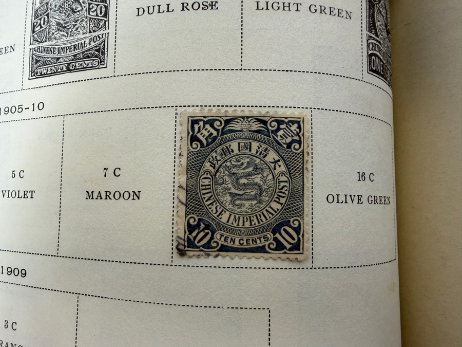 The International Postage Stamp Album Part I - The First Hundred Years of Philately - See Photos for Sampling [Photo 12]