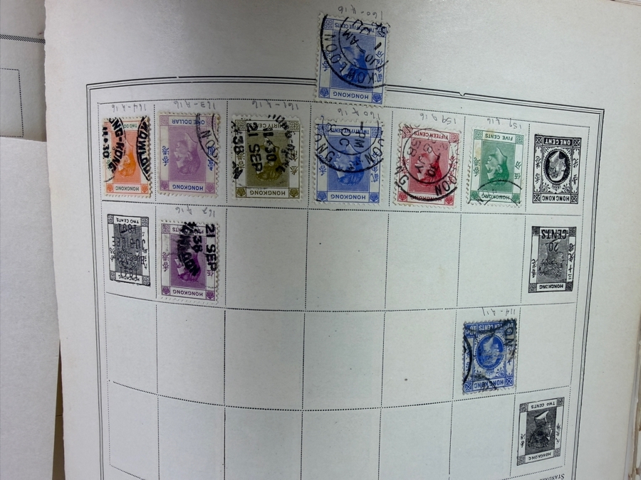 The International Postage Stamp Album Part I - The First Hundred Years of Philately - See Photos for Sampling [Photo 27]