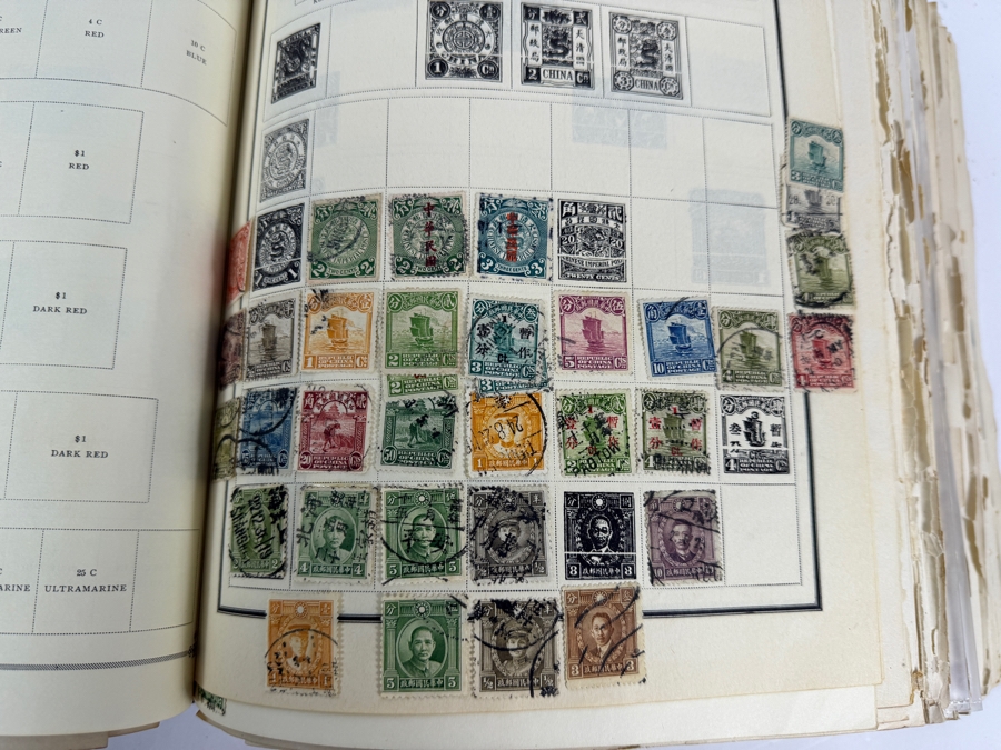 The International Postage Stamp Album Part I - The First Hundred Years of Philately - See Photos for Sampling [Photo 20]