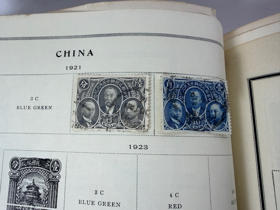 The International Postage Stamp Album Part I - The First Hundred Years of Philately - See Photos for Sampling [Photo 18]