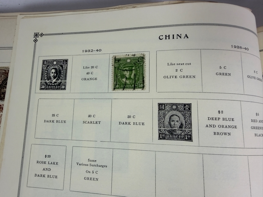 The International Postage Stamp Album Part I - The First Hundred Years of Philately - See Photos for Sampling [Photo 24]